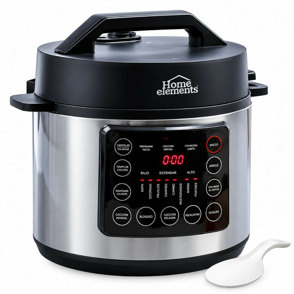 Olla HOME ELEMENTS Multifuncional 14 En 1 6Lts