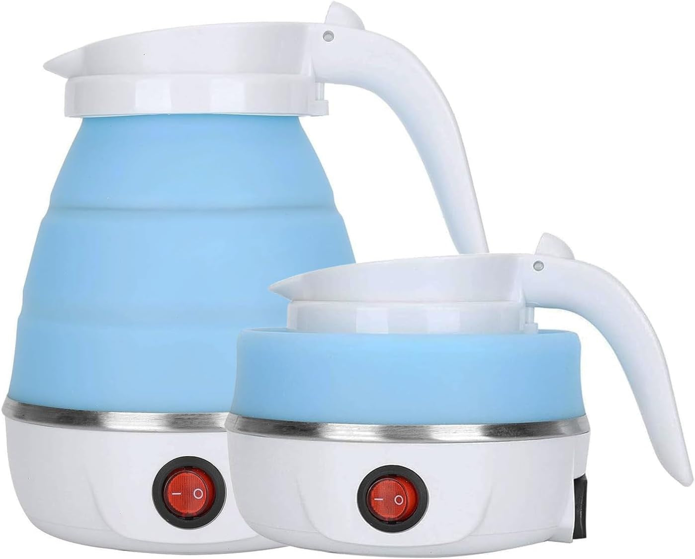 CALENTADOR HERVIDOR DE AGUA PLEGABLE ELÉCTRICO VIAJE 600ML