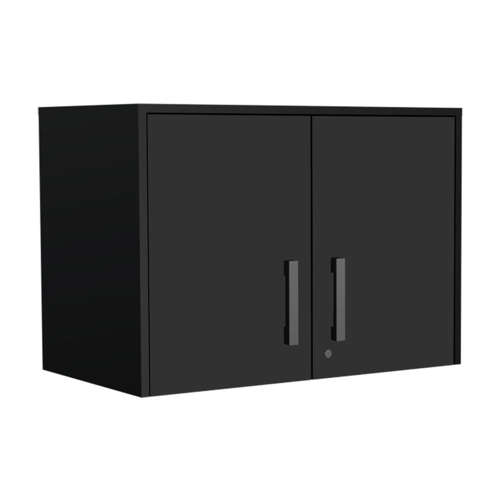 GABINETE SUPERIOR MULTIUSOS, WENGUE, CON DOS PUERTA BATIENTES ZF