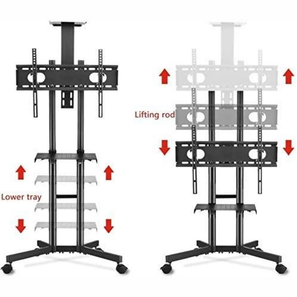 SOPORTE DE PEDESTAL PARA TV 32 A 65 ALTURA AJUSTABLE A1600