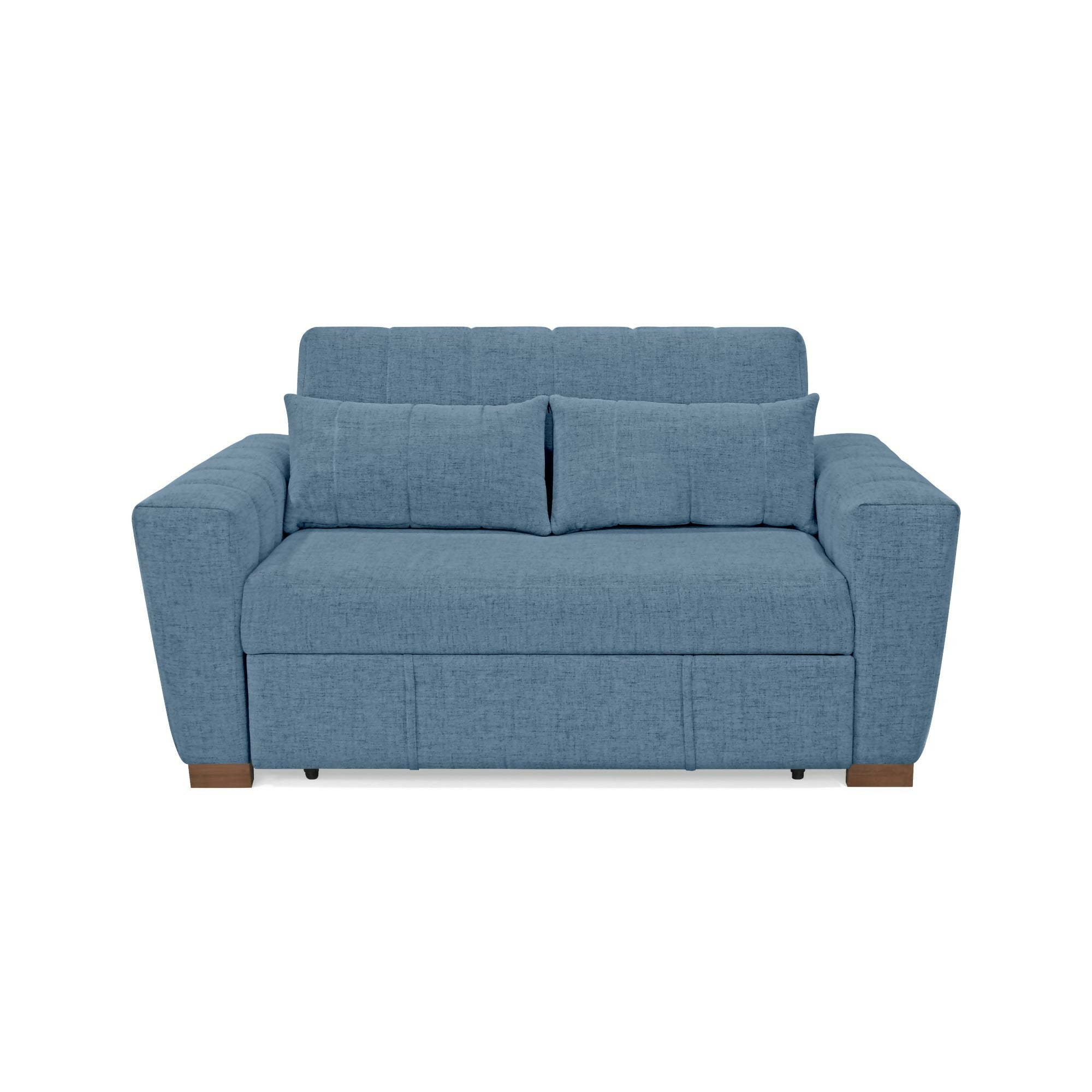 SOFA CAMA 2 PUESTOS HANNOVER 160X89X85 TELA INDIGO