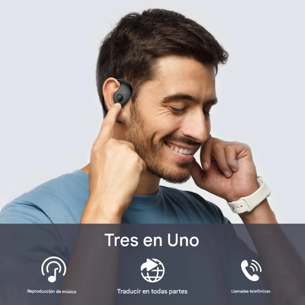 AUDÍFONOS TRADUCTORES IDIOMAS TIEMPO REAL BLUETOOTH 137 IDIOMAS