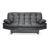 SOFACAMA FENDIK 3 PSC 90X185X120 TELA GRIS