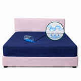 Protector colchon doble antifluido 140x190cm
