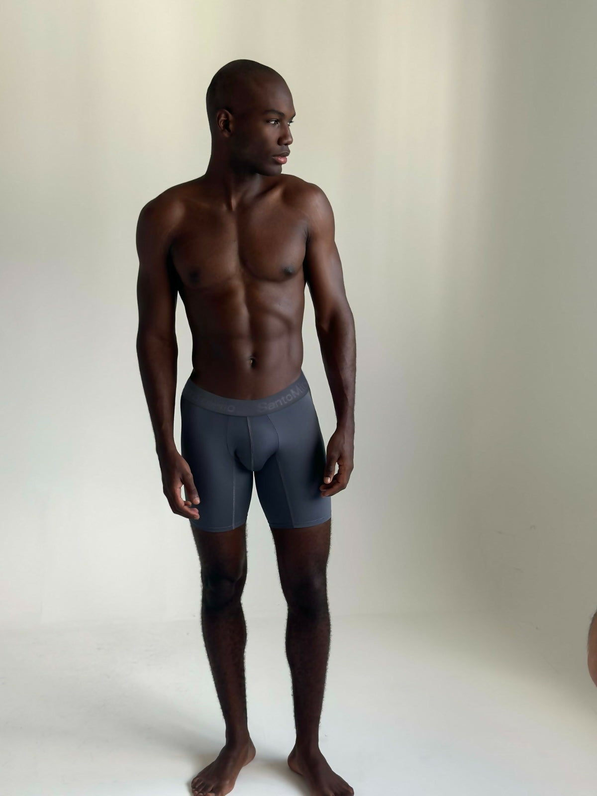 BÓXER MICROFIBRA GRIS OSCURO