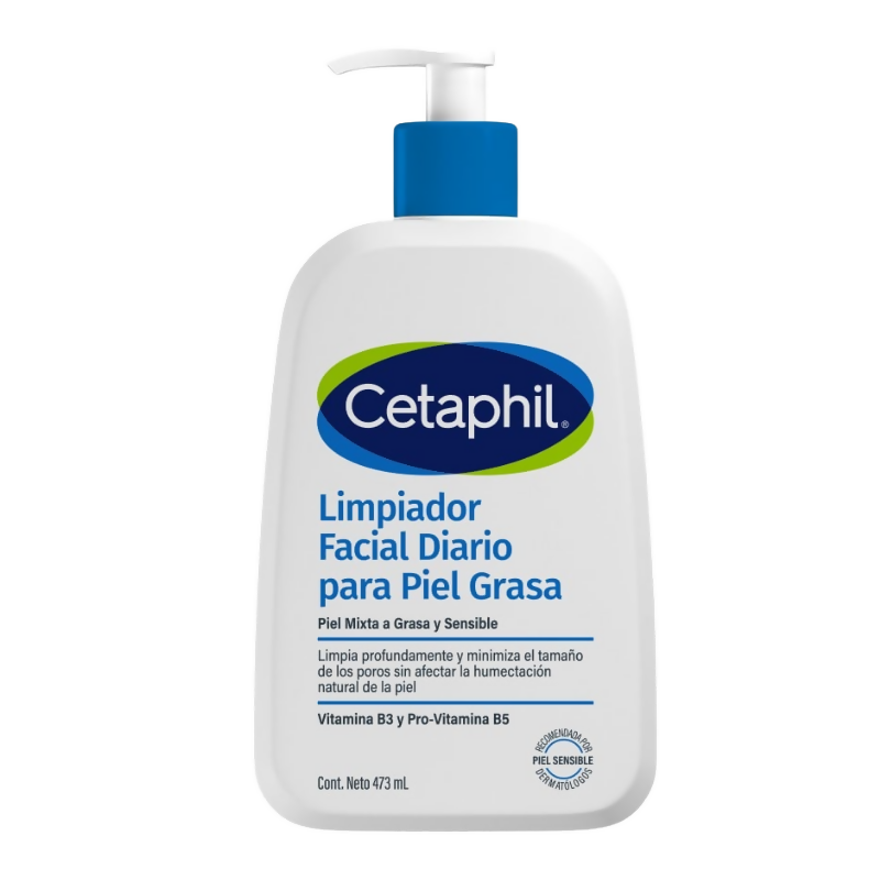 CETAPHIL LIMPIADOR LÍQUIDO PARA PIEL GRASA X 473ML