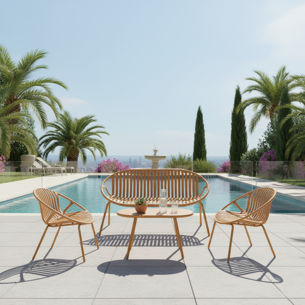 SALA DE EXTERIOR CARTAGENA, NARANJA