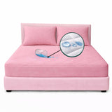 Combo protector colchon sencillo antifluido 100x190cm