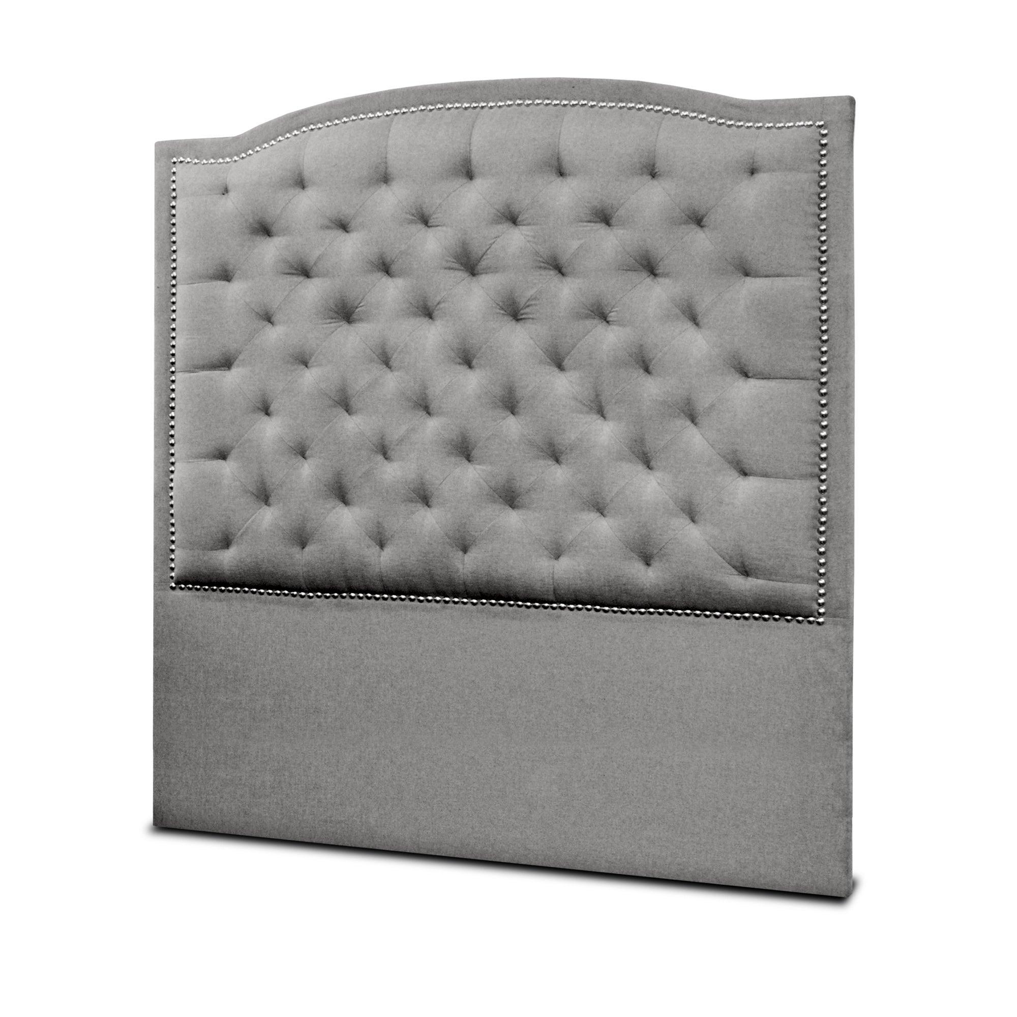 CABECERO LAWRENCE CAPITONEADO 160X140X10 GRIS