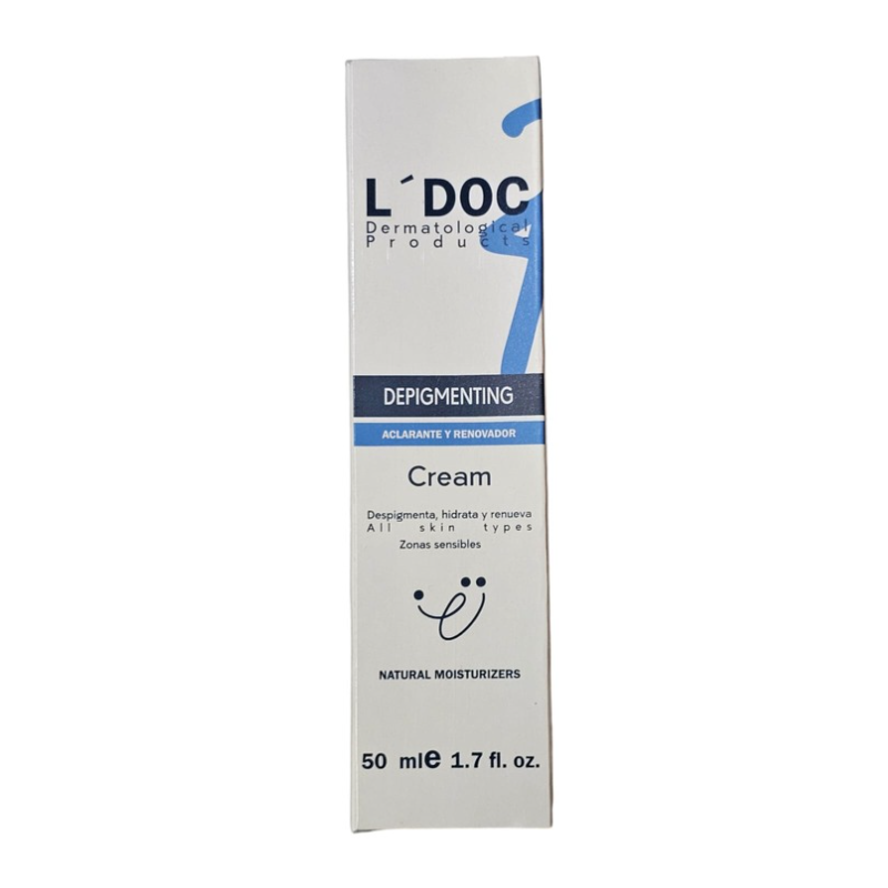 LDOC DESPIGMENTANTE ACLARANTE Y RENOVADOR FACIAL X 50ML