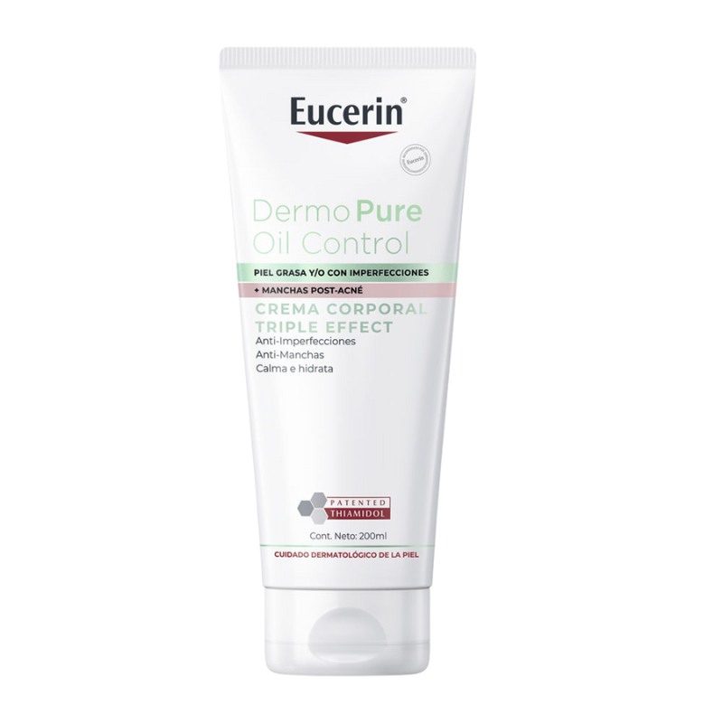 EUCERIN DERMOPURE OIL CONTROL CREMA CORPORAL TRIPLE EFFECT X 200ML