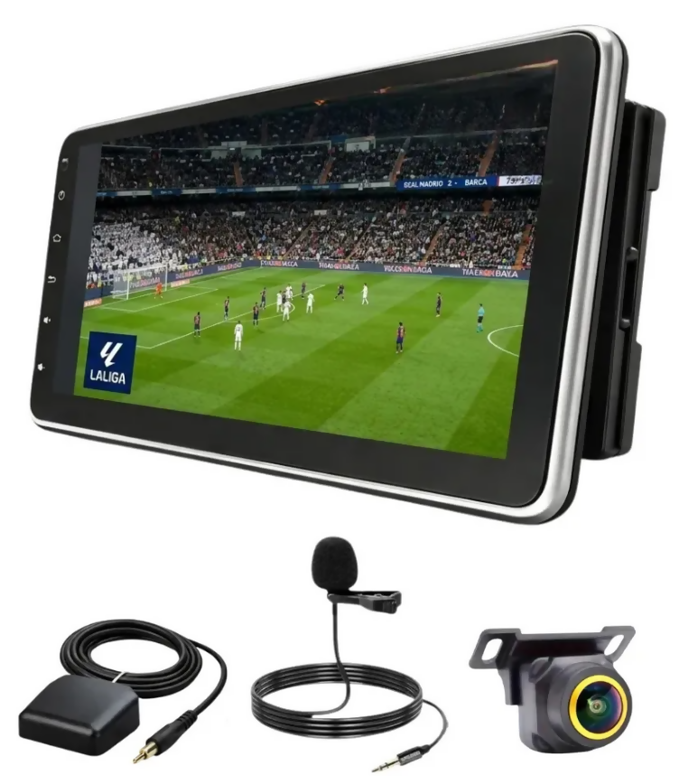 RADIO PANTALLA TÁCTIL ANDROID AUTO CARPLAY 10" GPS CÁMARA