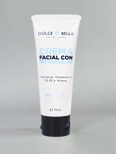 CREMA FACIAL CON FILTRO SOLAR