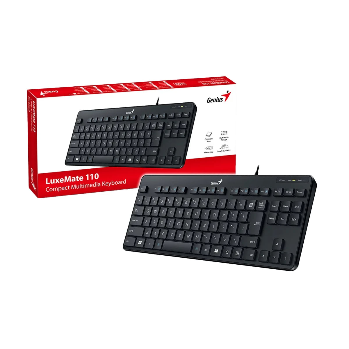 TECLADO LUXEMATE 110 USB