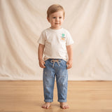 52028 CONJUNTO PALMERA PANTALON DENIM NIÑO BEBE