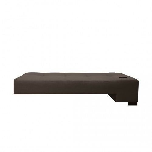 SOFA CAMA EN L STERIMBERG ANTIFLUIDOS CAFÉ