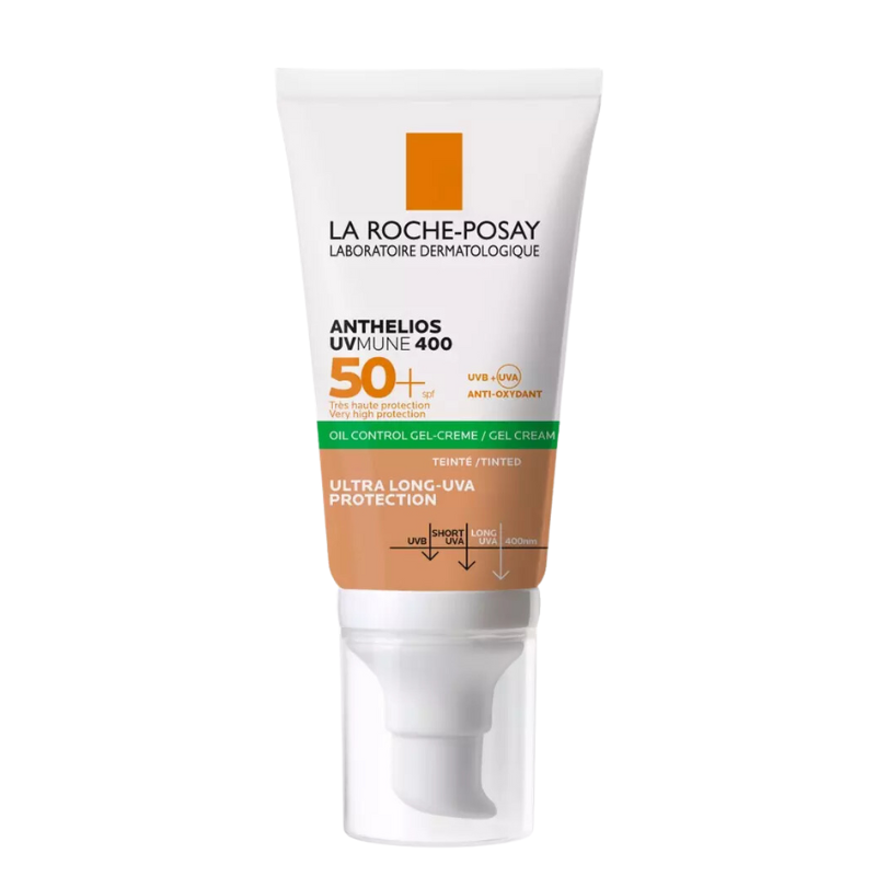 ANTHELIOS UV MUNE 400 OIL CONTROL GEL-CREMA COLOR FPS 50+ X 50ML