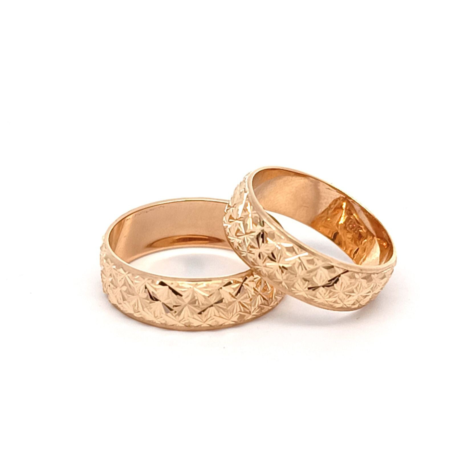 ARGOLLA MATRIMONIO DIAMANTADA COMPLETA