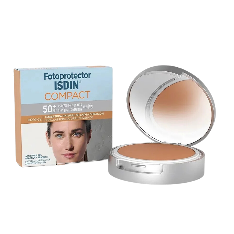ISDIN FOTOPROTECTOR COMPACTO TONO BRONCE SPF 50+ X 10G
