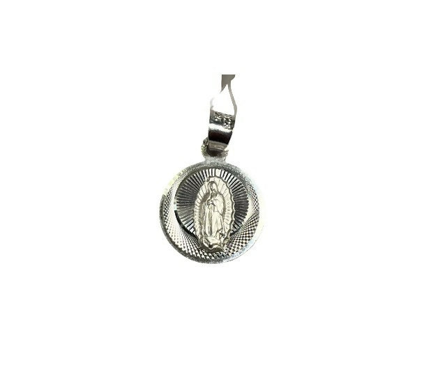DIJE MEDALLA REDONDA GUADALUPE