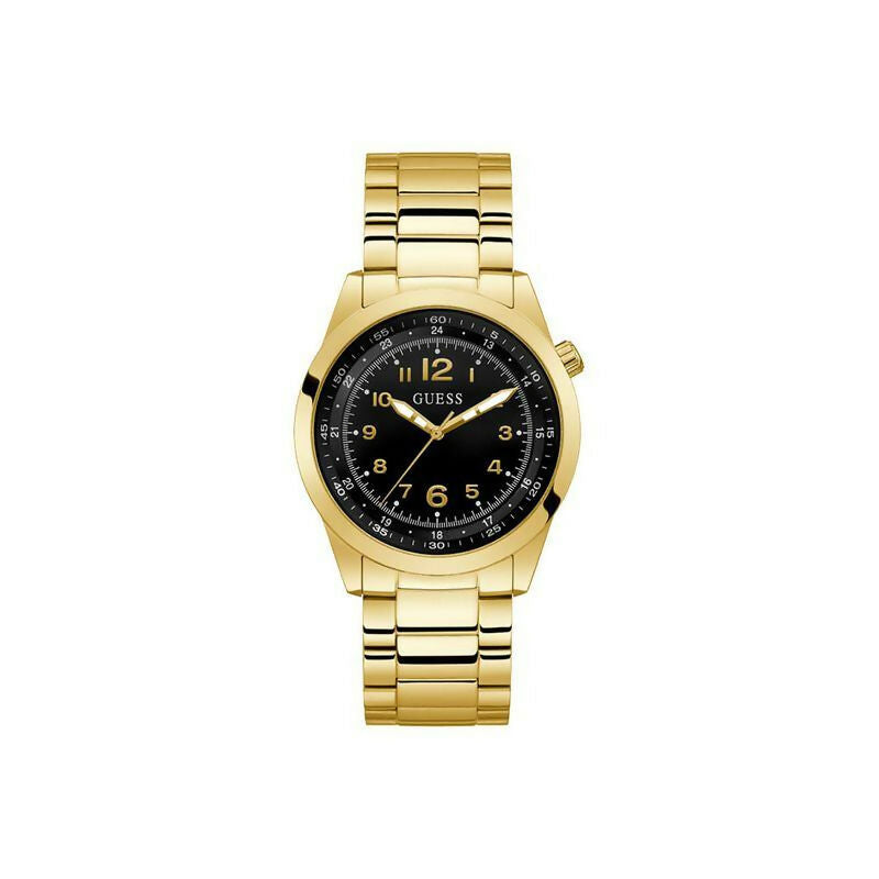GUESS-GW0493G1- MAX MEN 42 MM STAINLESS STEEL DORADO QUARTZ