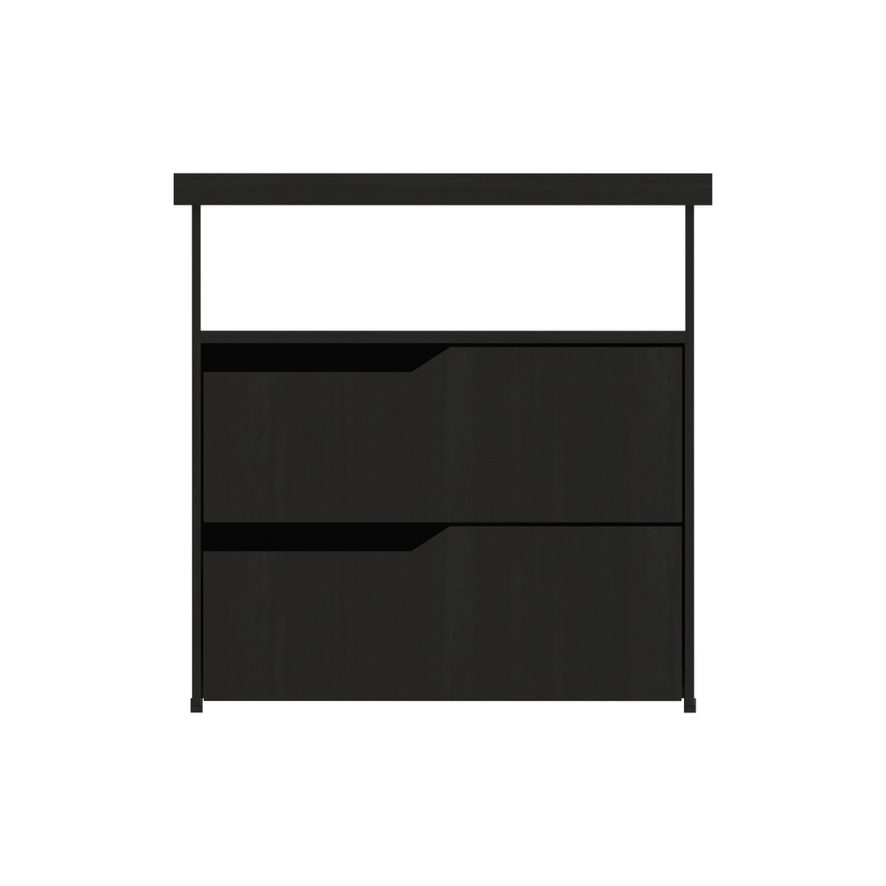 MESA DE NOCHE VON WENGUE 52 X 51 X 40/WENGUE