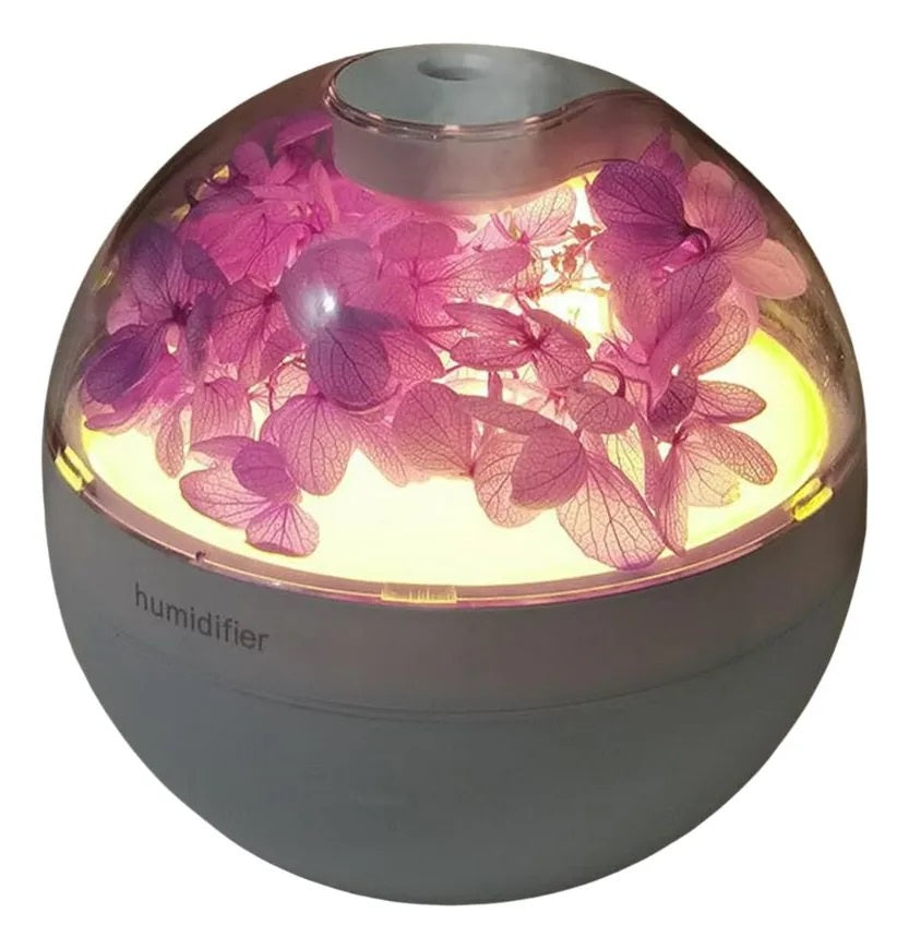 HUMIDIFICADOR DIFUSOR DE AROMAS FLOR ETERNA 220ML