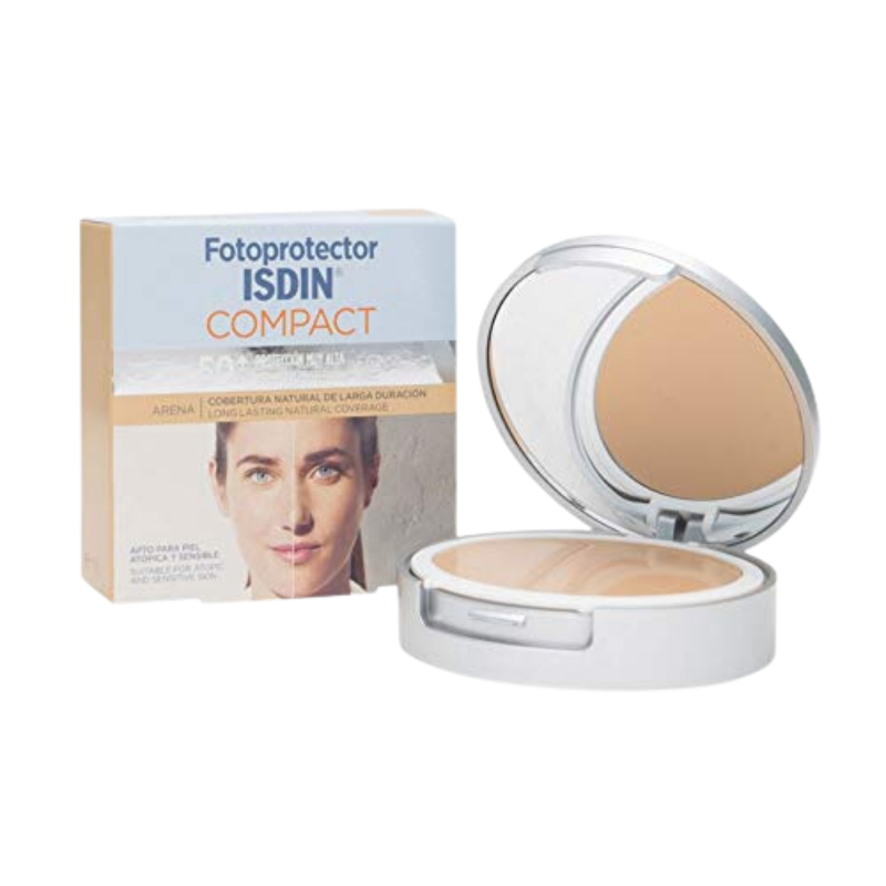 ISDIN FOTOPROTECTOR COMPACTO TONO ARENA SPF 50+ X 10G