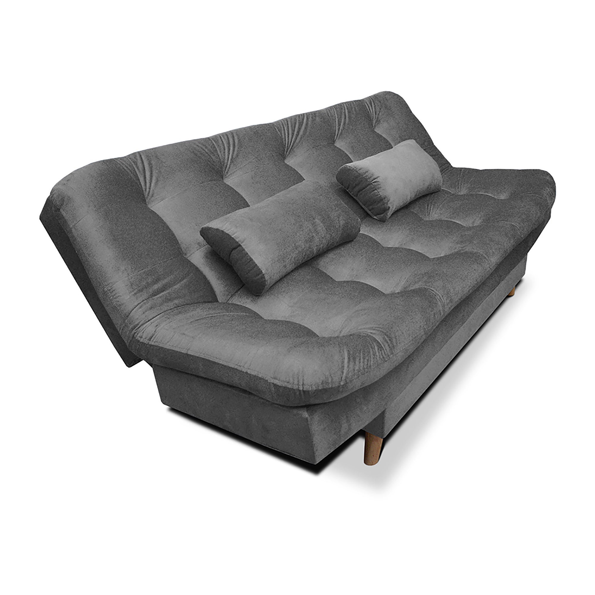 SOFACAMA FENDIK 3 PSC 90X185X120 TELA GRIS