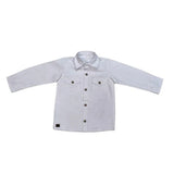 7507 - CAMISA OXFORD MANGA LARGA PARA NIÑO | CAMISA BOTONES ALGODÓN