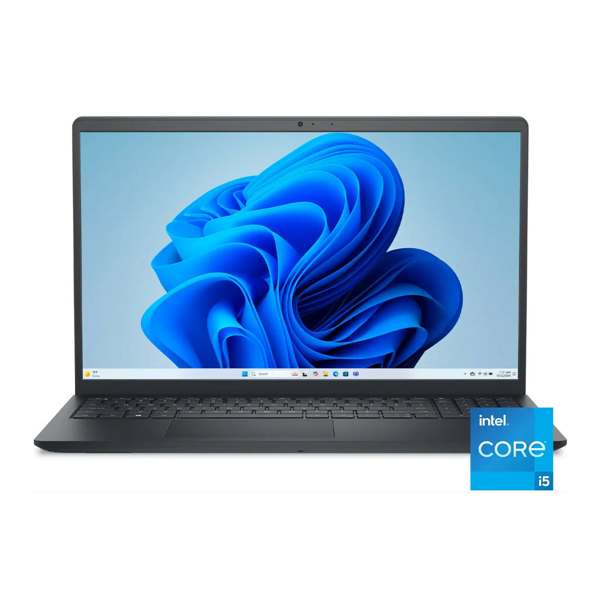 PORTATIL DELL LDC15250-5315BLK-PUS 15.6" 2K (1920 X 1080) TOUCHSCREEN LAPTOP - 13TH GEN INTEL CORE I5 1334U 8GB RAM 512GB SSD WIN11 BLACK 884116430315