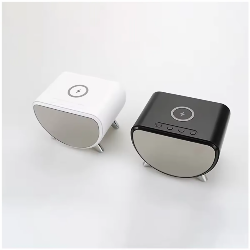 RELOJ DESPERTADOR CON PANTALLA DIGITAL CARGA INALÁMBRICA Y23