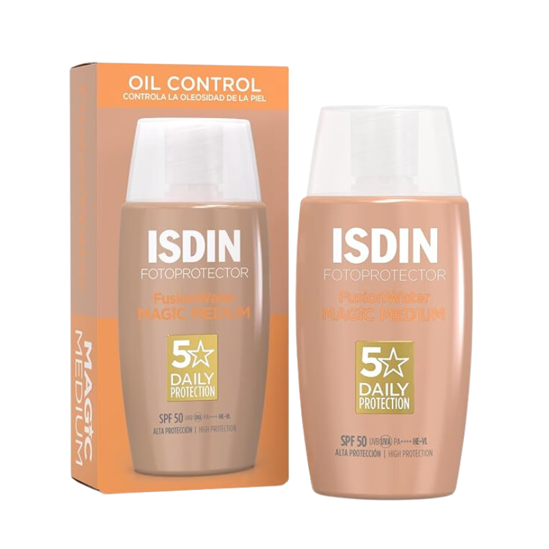 ISDIN FOTOPROTECTOR FUSION WATER COLOR MEDIUM SPF 50 X 50ML