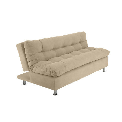 SOFÁ CAMA COMFORT TELA BEIGE