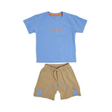 51989 CONJUNTO INFANTIL NIÑO - RACING DIVISION CAMISETA Y BERMUDA DEPORTIVA