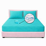 Combo protector colchon sencillo antifluido 100x190cm