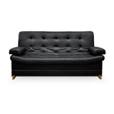 SOFACAMA DOLCE 3 PSC 95X60X185 TIPO CUERO NEGRO
