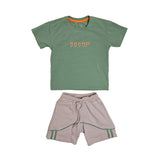 51989 CONJUNTO INFANTIL NIÑO - RACING DIVISION CAMISETA Y BERMUDA DEPORTIVA