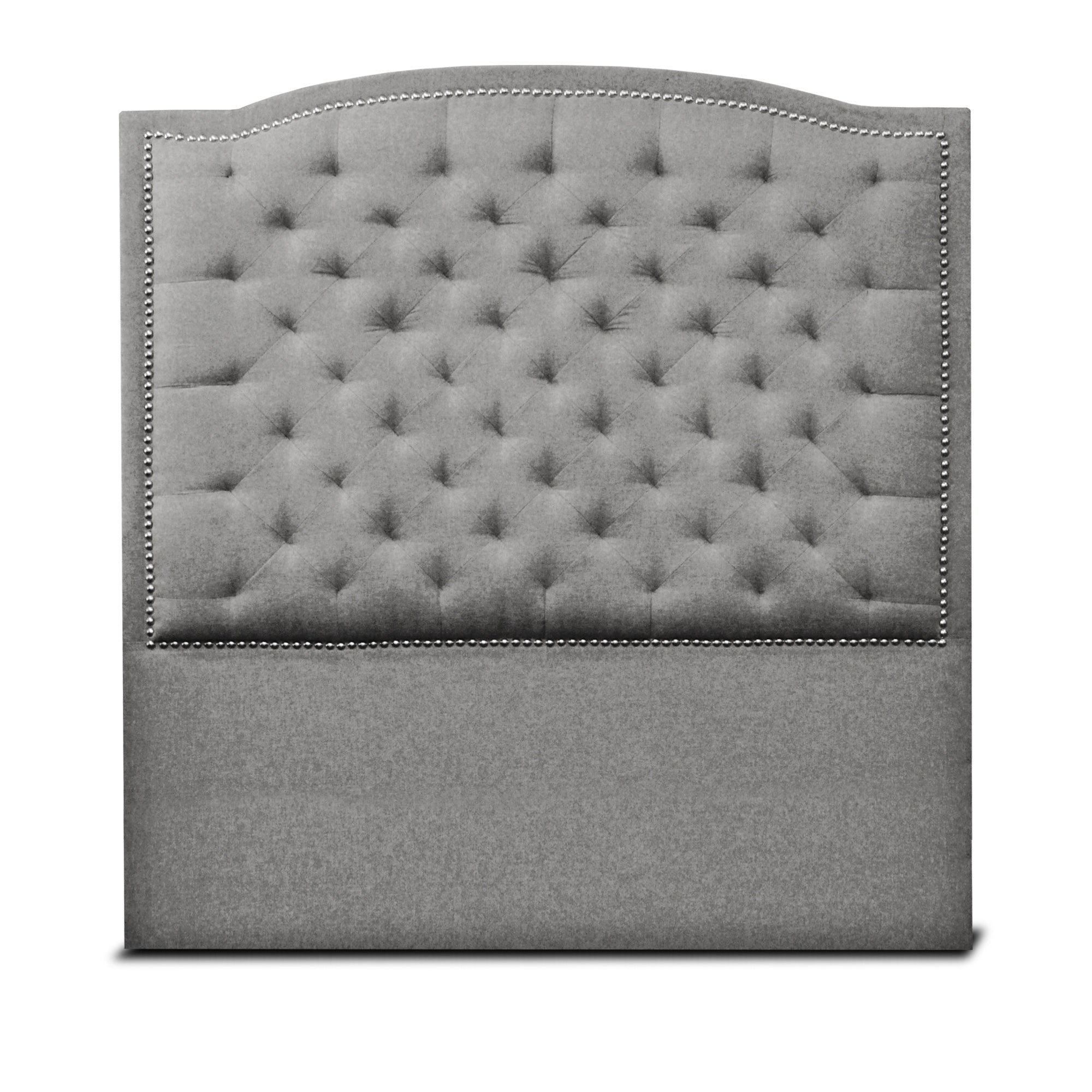 CABECERO LAWRENCE CAPITONEADO 160X140X10 GRIS