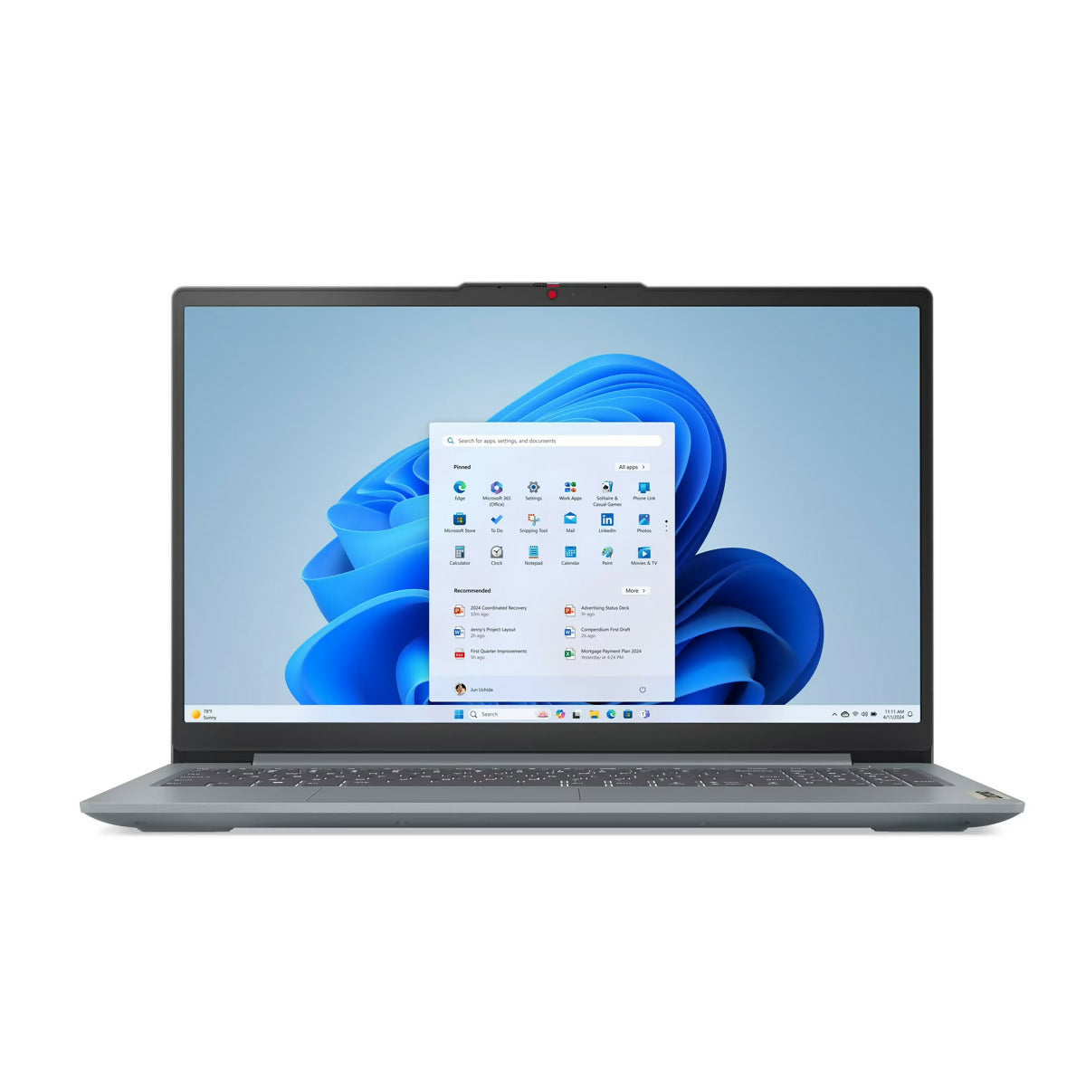 PORTATIL LENOVO IDEAPAD SLIM 15.6" LAPTOP - INTEL N100 - 4GB RAM - 128 SSD - WIN11 - GREY