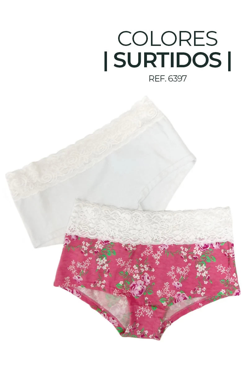DUO PANTIES SURTIDO L6397