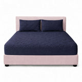 Combo protector colchon sencillo acolchado 100x190cm