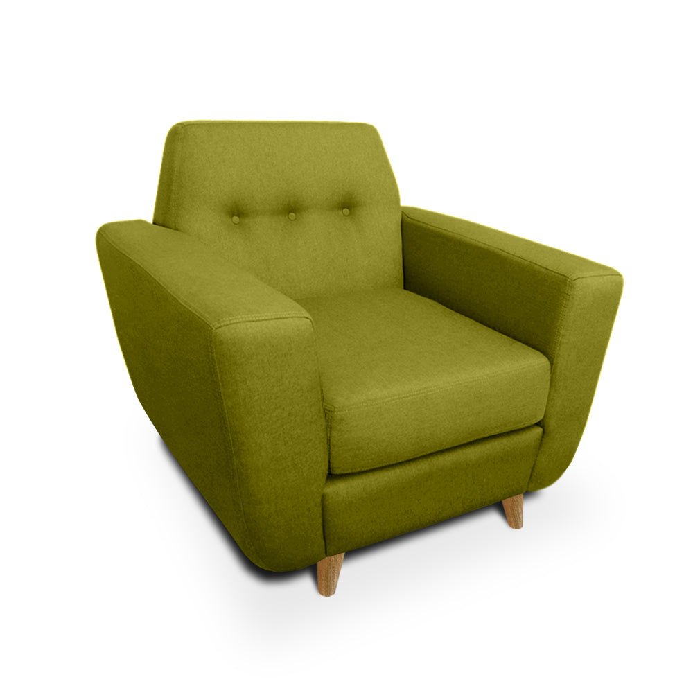 POLTRONA MOURET 85X85X75 VERDE