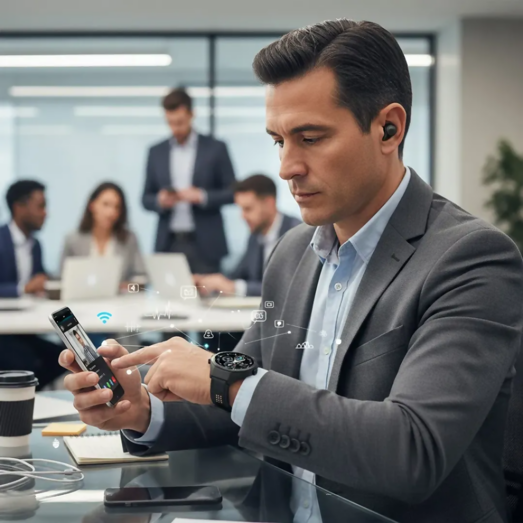 SMARTWATCH RELOJ INTELIGENTE PARA HOMBRE R9 EDGE PREMIUM