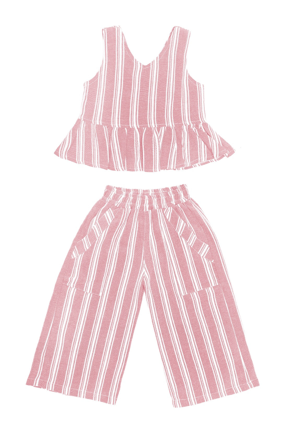 65665 CONJUNTO EN LINO NIÑA BEBE