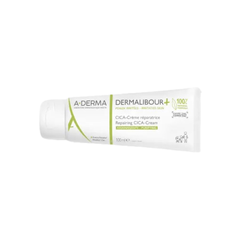 A-DERMA DERMALIBOUR+ CICA-CREMA REPARADORA PURIFICANTE X 100ML