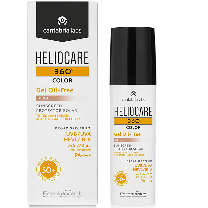 HELIOCARE 360 GEL OIL-FREE TONO BEIGE SPF 50+ X 50ML